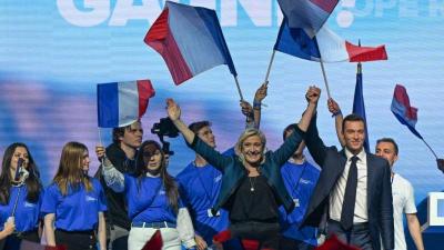 Title: French Interior Ministry: Far-Right Leads First Round of Parliamentary Elections