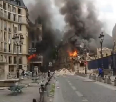 Gas Explosion "Tears Apart" the Latin Quarter in Paris; Injuries Critical