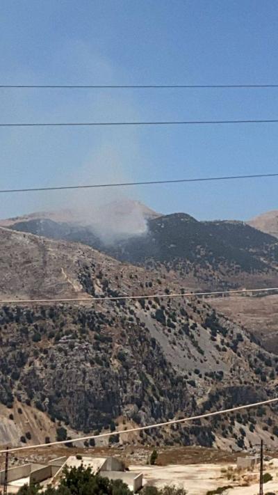 Israeli Airstrike on the Heights of Ain Teena