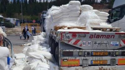 Settlers Attack Truck in West Bank Suspecting It Carries Aid to Gaza