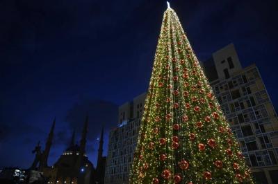 Photos - Christmas Tree Lighting in Downtown Beirut