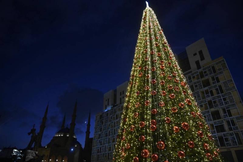 Photos - Christmas Tree Lighting in Downtown Beirut
