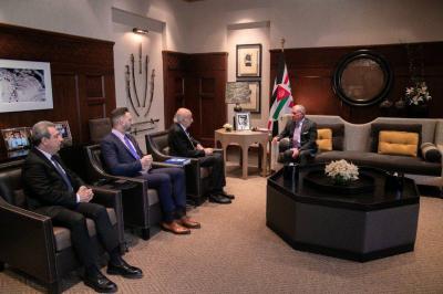 Title: Meeting Between the Jordanian Monarch and Walid Jumblatt on Lebanon