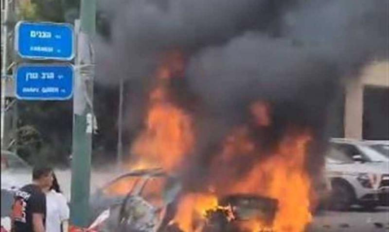 Video - Car Bomb Explosion in Tel Aviv