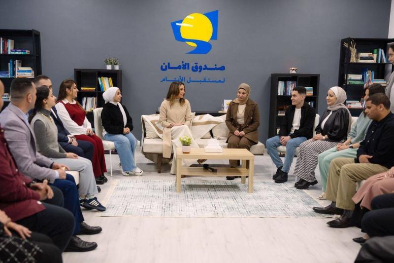 Queen Rania Al Abdullah Visits the 