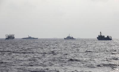 Confrontation Between Chinese and Japanese Coast Guards