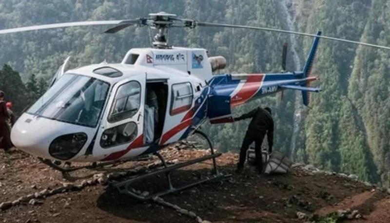 Helicopter Crash in Nepal