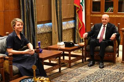 Canadian Foreign Minister Tours Officials