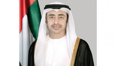 Abdullah bin Zayed and Sigreed Kaag Discuss Ways to Increase Aid Flow to Gaza