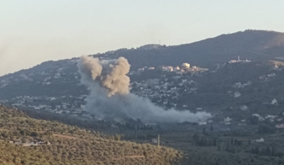 Ambulance and Firefighting Teams Survive Israeli Airstrike in Kfarkala