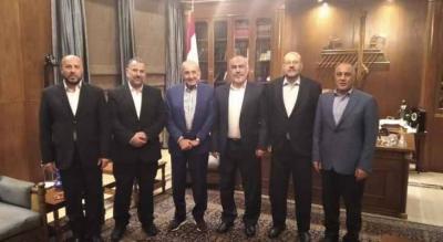 Meeting Between Berri and Al-Arouri: To Halt Atrocities Committed by the Occupation in Gaza