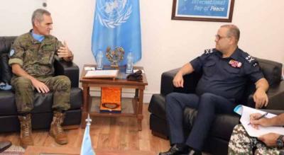 Title: Baisari Meets UNIFIL Commander Ahead of Security Council Discussions