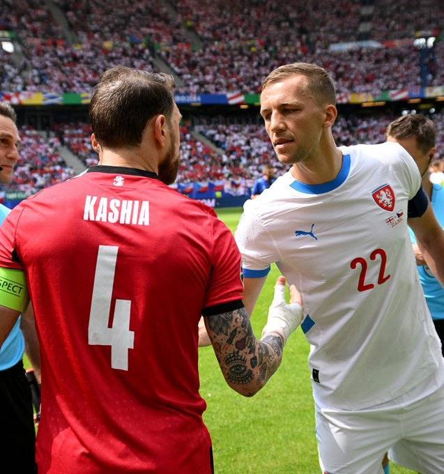 Georgia Draws 1-1 with Czech Republic in Euro
