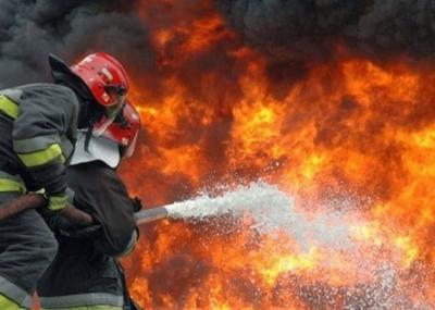 Large Fire in Shamat, Jbeil District