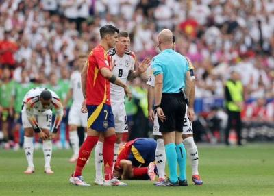 Spain Elminates Germany from the Euro