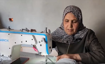 Gaza's Sewing Workshops: From Wedding Dresses to Diaper Production