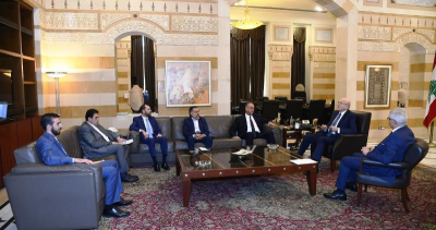 Mikati Discusses Initiative Results with "National Moderation" Bloc