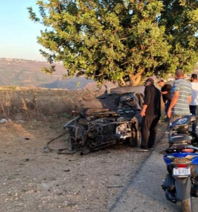 Israeli Airstrike Targets Vehicle in Kfar Tabnit: Are There Any Casualties? (Video)