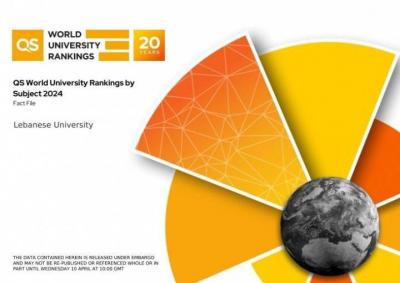 Lebanese University Stands Out Locally and Globally