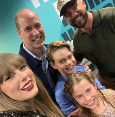 Taylor Swift Takes Photo with Prince William After "Fantastic" Concert in London