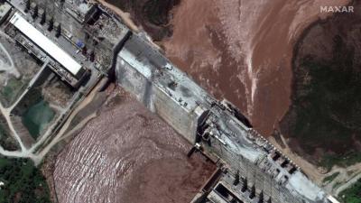 Satellite Images Reveal New Ethiopian Step in the Grand Ethiopian Renaissance Dam