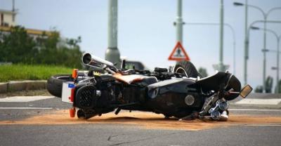 Injured in Motorcycle Slip