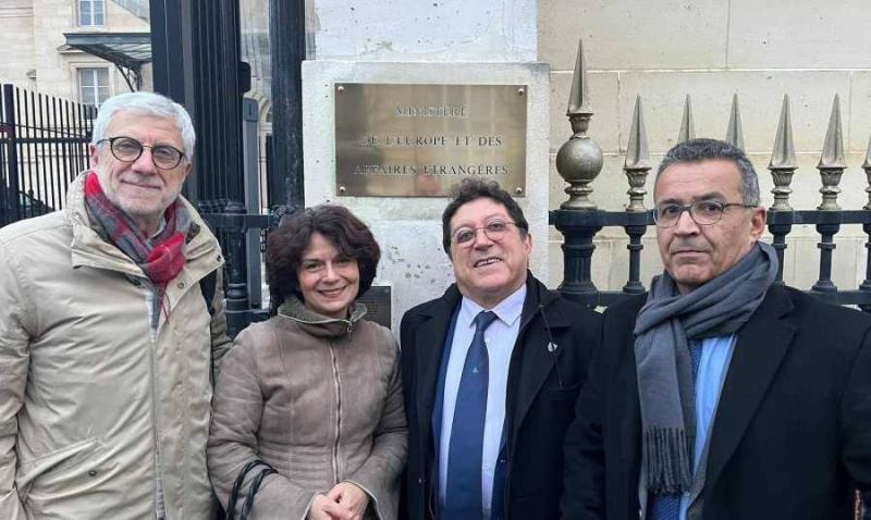 Expatriate Delegation at the French Foreign Ministry: Neutralizing Lebanon from the Gaza War and Implementing Resolution 1701
