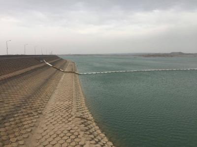 Heavy Flood Waves Flowing Towards "Hamrin Lake" After Years of Drought - Video