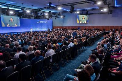 Hundreds of Companies to Participate in Ukraine's Reconstruction... Zelensky: Russia is Concerned About Democracy
