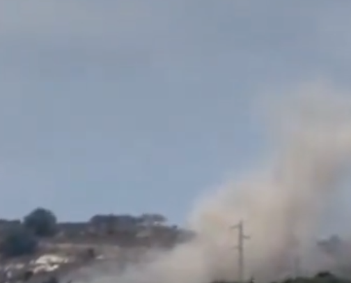 Video - Black Smoke Covers an Israeli Settlement... What is Happening?