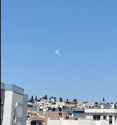 Video: Fire Breaks Out Near Nazareth Following Activation of Air Defenses