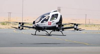 Abu Dhabi Launches First "Test Flight" of a Passenger Drone