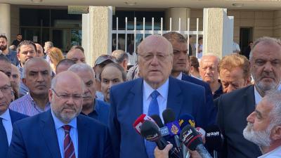 Mikati Reviews Health Ministry's Preparedness for Emergencies