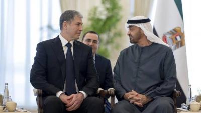 Mohammed bin Zayed Discusses Cooperation Opportunities with Azerbaijani Interior Minister