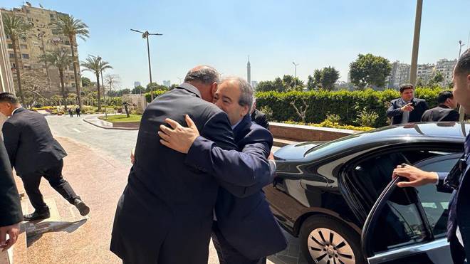 Miqdad in Cairo: Syria's Return to the Arab League on the Agenda