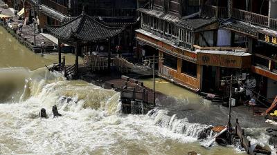 China: Two Killed by Floods and Landslides
