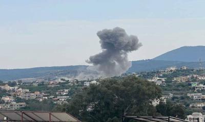Israeli Airstrike Hits "Kashafat Al-Risala" Headquarters: Damage to Vehicles and Minor Injuries Among Rescuers