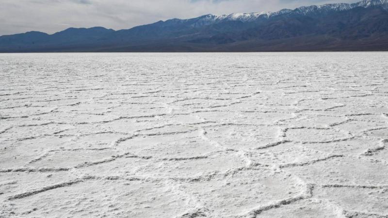 Rare Lake Forms in Death Valley