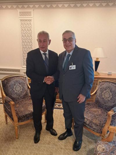 Bou Habib Continues Meetings in New York