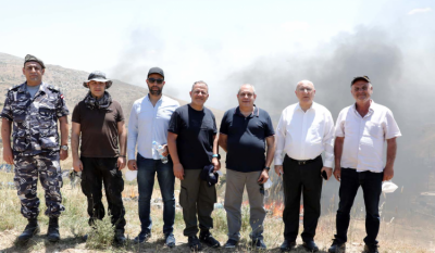 Destruction of Drug Seizures in Zahle