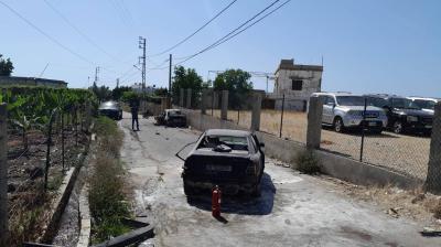 Title: Injuries from Targeting a Vehicle on the Road to Burghliya (Video)