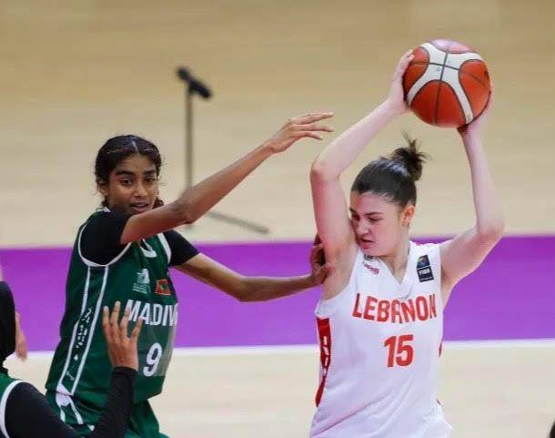 Title: Asian Women's Basketball Championship: Lebanon Dominates Maldives