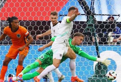 Late Goal by Sabitzer Leads Austria to 3-2 Victory over Netherlands