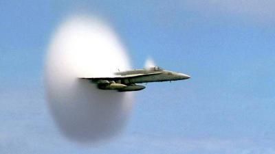 Title: Israeli Aircraft Break the Sound Barrier Over Beirut