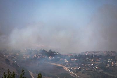 Hezbollah Attacks Israeli Miron Base