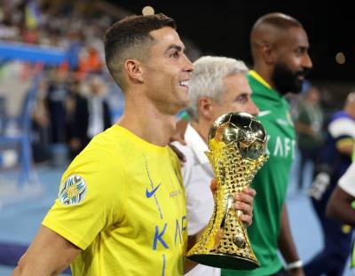 Another Time.. Cristiano Threatens Hamdallah