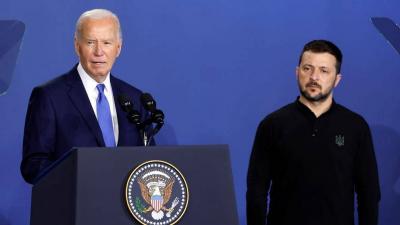 Zelensky on Biden's Mix-Up Between Him and Putin: "A Slip"