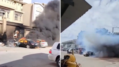 Intense Heat in Saudi Arabia and Cars Catching Fire