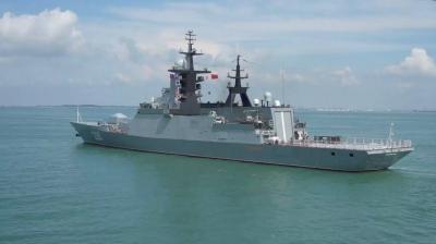 Russian Warships in China for Drills