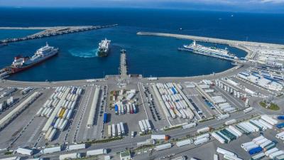 Israeli Landing Ship Docks in Morocco